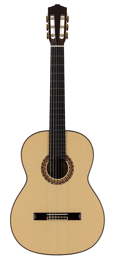 Salvador Cortez CS-130 Chitarra Classica con Top in Abete Europeo Massello