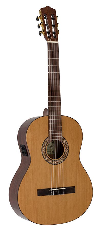 Salvador Cortez Maya CE Chitarra classica amplificata a spalla piena
