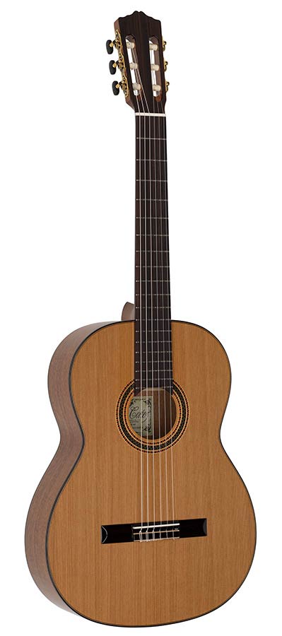 CC-80 - Salvador Cortez - Chitarra Classica 4/4 All Solid Master con tavola in cedro massello e fondo/fasce in mogano massello