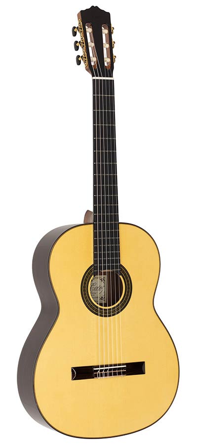 CS-90 - Salvador Cortez - Chitarra Classica 4/4 All Solid Master con tavola in abete massello e fondo/fasce in palissandro massello
