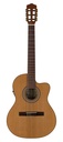 Salvador Cortez Maya CST Chitarra classica amplificata spalla mancante, cassa stretta