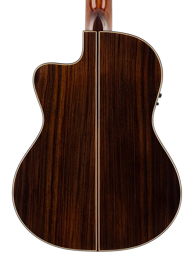 Salvador Cortez Ilsa CCE Chitarra classica amplificata a spalla mancante