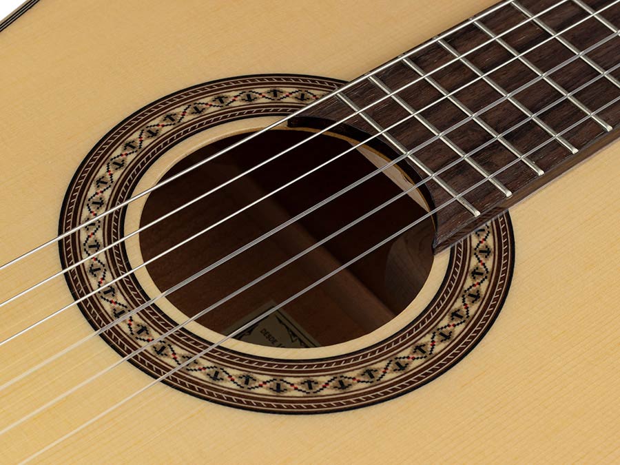 Salvador Cortez Jada S Chitarra classica 4/4 in acero marezzato