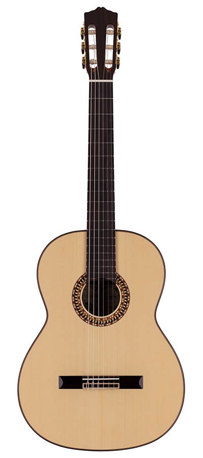 Salvador Cortez CS-110 Chitarra Classica con Top in Abete Europeo Massello