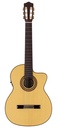 Salvador Cortez CS-60CE Chitarra Classica con Top in Abete Europeo Massello e Cutaway