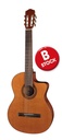 Salvador Cortez B/CC-22CE B-stock - Chitarra classica amplificata a spalla mancante   