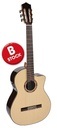 Salvador Cortez B/CS600CE-014 B-stock, SN:109228520185 Chitarra classica amplificata a spalla mancante   