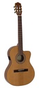 Salvador Cortez Maya CST Chitarra classica amplificata spalla mancante, cassa stretta