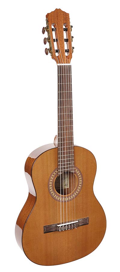 CC-22-JR - Salvador Cortez - Chitarra Classica 3/4 Solid Top Artist con tavola in cedro massello e fondo/fasce in sapele