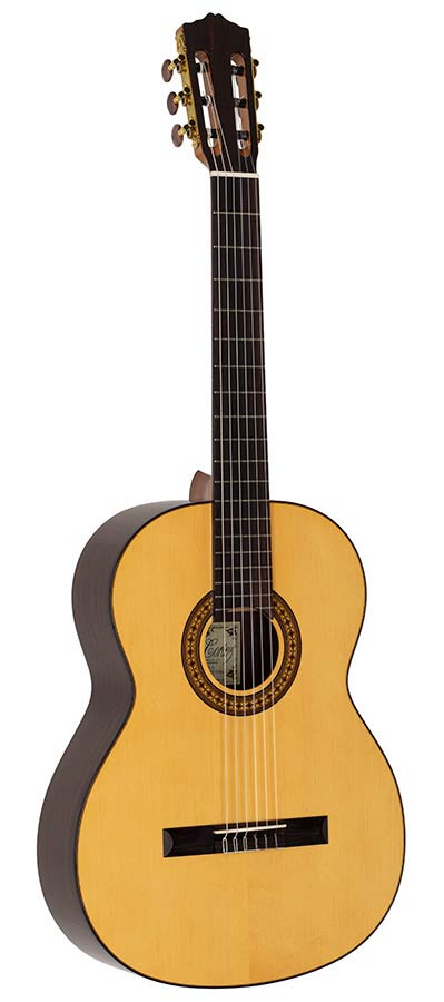 Salvador Cortez CS-32 Chitarra Classica con Top in Abete Europeo Massello