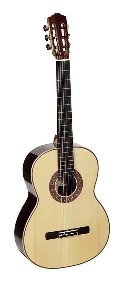 Salvador Cortez Suite S Chitarra classica da concerto, in abete