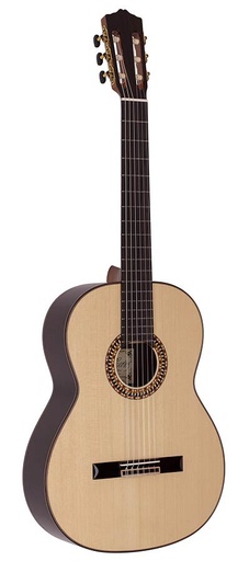 [CS-110] CS-110 - Salvador Cortez - Chitarra Classica 4/4 All Solid Master con tavola in abete massello e fondo/fasce in palissandro indiano tastiera in ebano