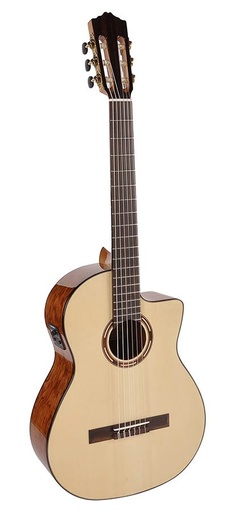 [CS-250CE] Salvador Cortez CS-250CE Chitarra classica amplificata a spalla mancante
