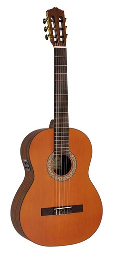 [Luna CE] Salvador Cortez Luna CE Chitarra classica amplificata a spalla piena
