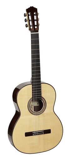 [Sevillana N] Salvador Cortez Sevillana N Chitarra flamenco negra da concerto